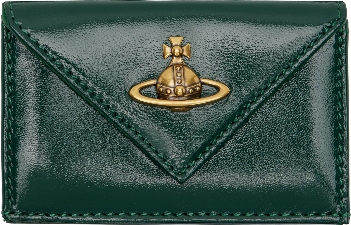 【VIVIENNE WESTWOOD】Envelope Billfold Half Wallet Vivienne Westwood Red Envelope Billfold Wallet Vivienne Westwood