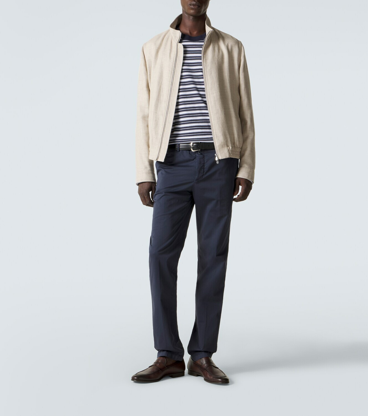 Kiton Cotton-blend chinos