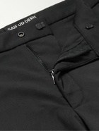 SAIF UD DEEN - Straight-Leg Shell Trousers - Black