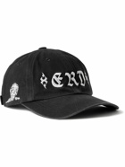 Enfants Riches Déprimés - Die In Bed Logo-Embroidered Distressed Cotton-Twill Baseball Cap