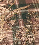 Etro Printed cotton cushion