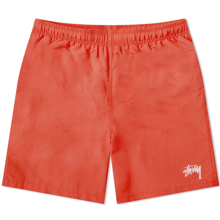 Photo: Stussy Stock Water Short Red