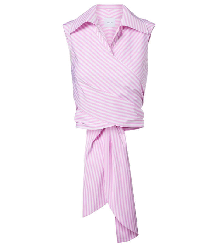Photo: Patou Striped cotton top