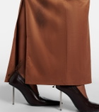 Acne Studios Dueda trompe-l’œil maxi dress