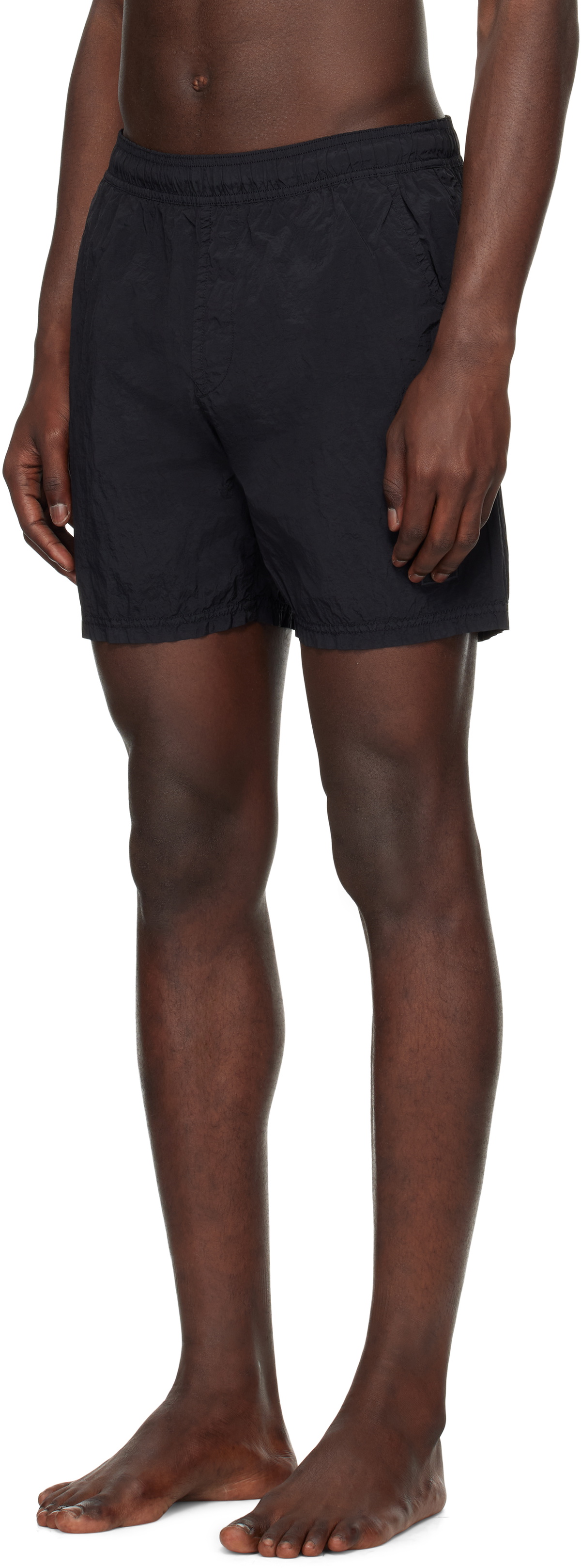 Stone Island Black B100004 Nylon Metal Swim Shorts