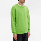 Kenzo Men's Tiger Crest Crew Sweat in Grass Green