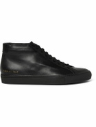 Common Projects - Original Achilles Leather High-Top Sneakers - Black