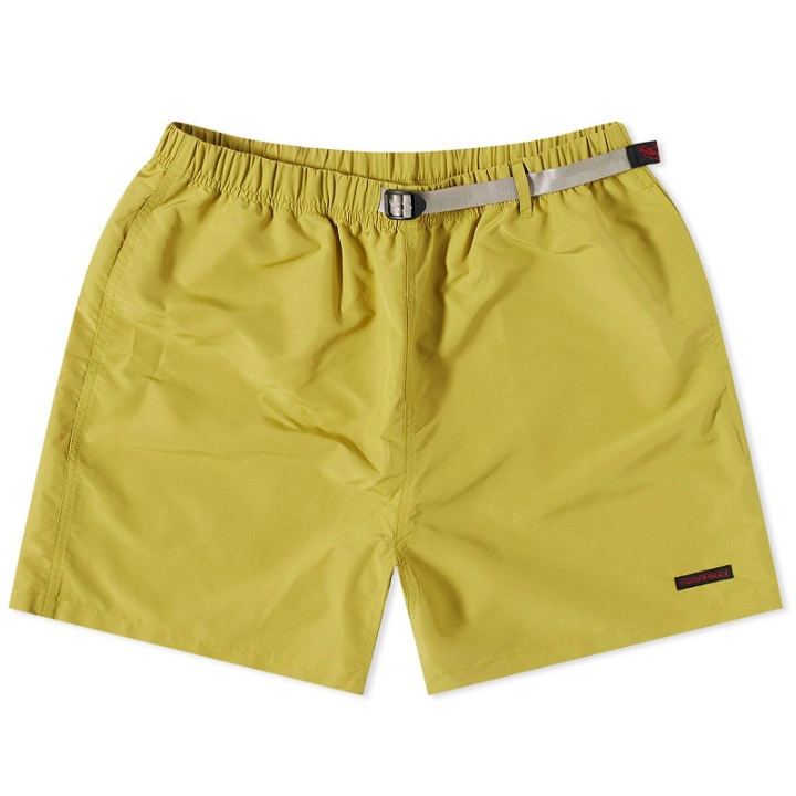 Photo: Gramicci Men's Shell Canyon Short in Foggy Lime