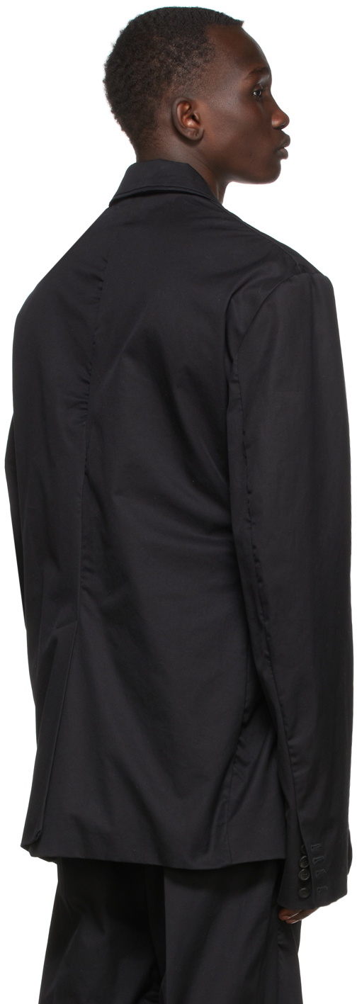 Balenciaga Black Handstitch Jacket Balenciaga