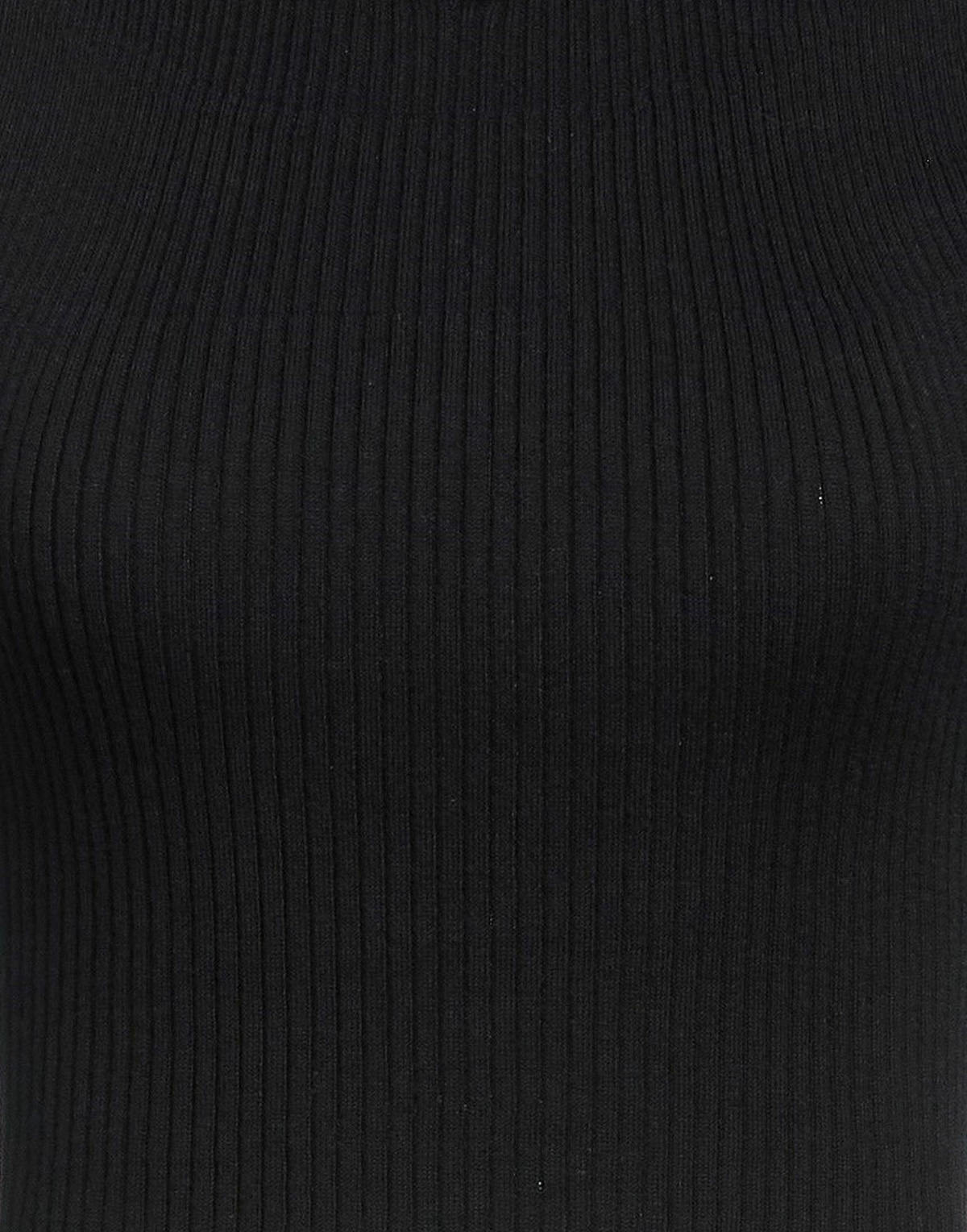 Courrèges Womens Turtleneck in Black