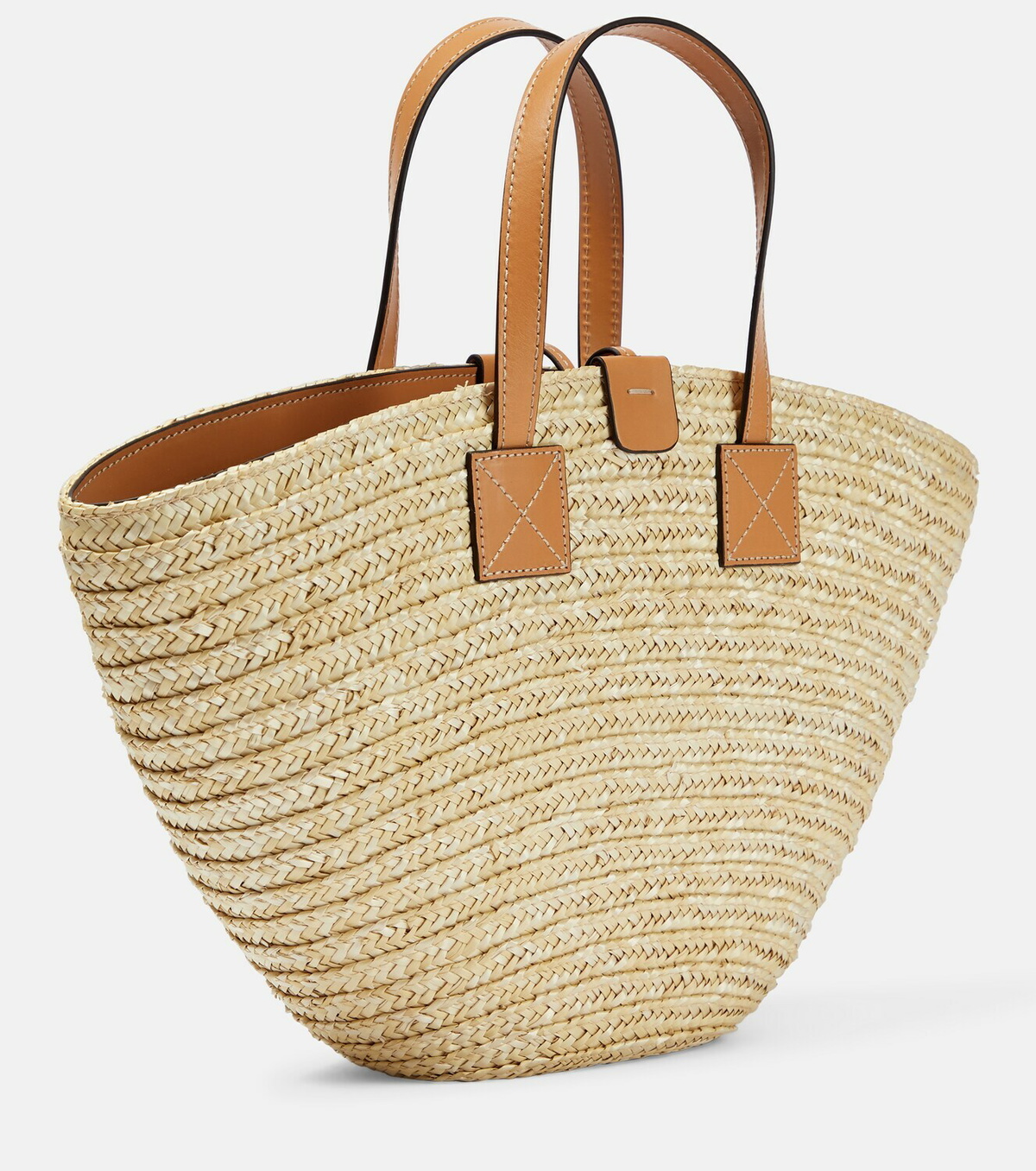 Etro - Raffia and leather tote bag Etro