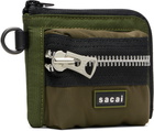 sacai Khaki Pocket Fragment Pouch