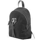 Valentino Go Logo Ribbon Nylon Backpack