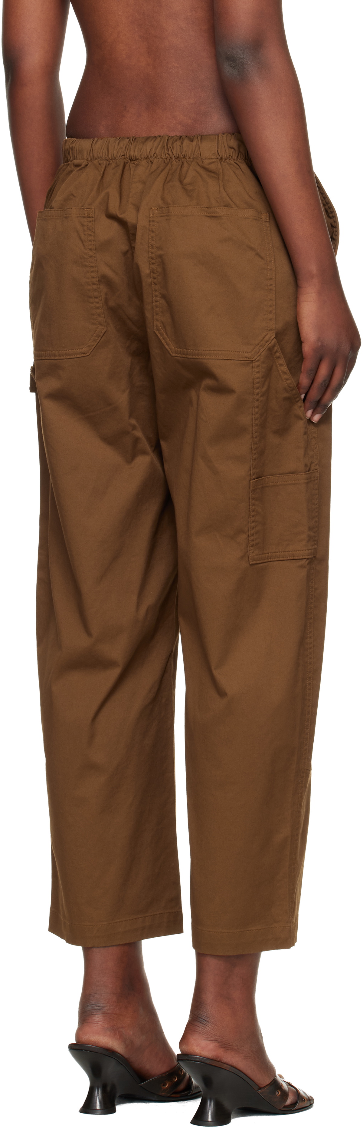 rag & bone Tan Jolie Carpenter Lounge Pants