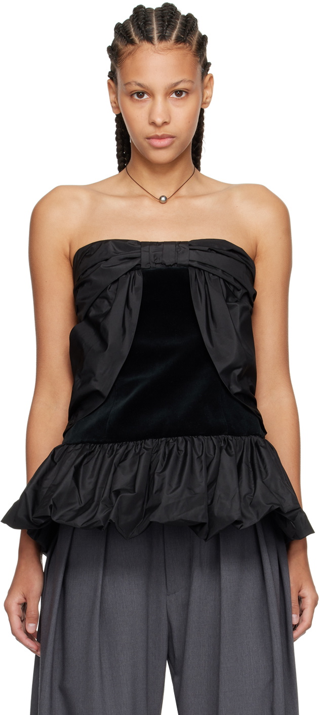 FIDAN NOVRUZOVA Black Konul Tank Top