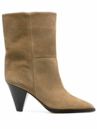 ISABEL MARANT - Rouxa Suede Leather Boots