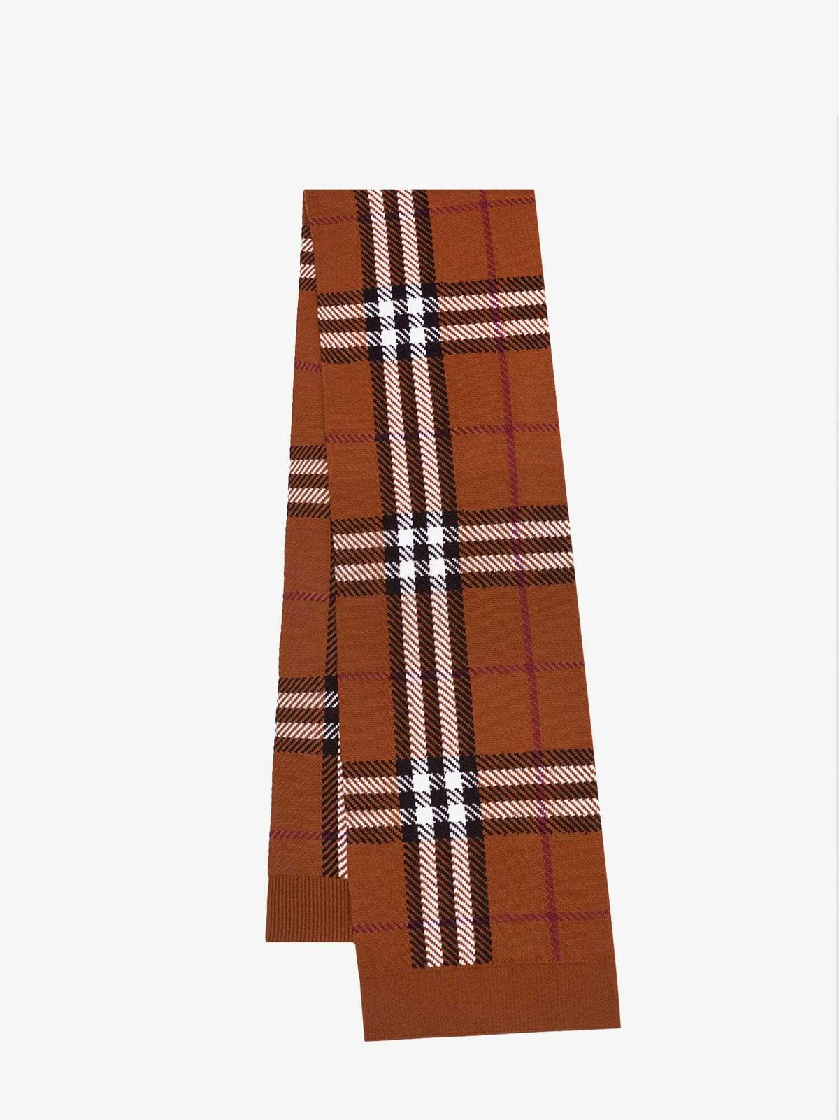 Burberry Scarf Brown Mens Burberry