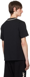 Craig Green Black Flatlock Lace T-Shirt