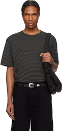 LEMAIRE Black Short Sleeve T-shirt