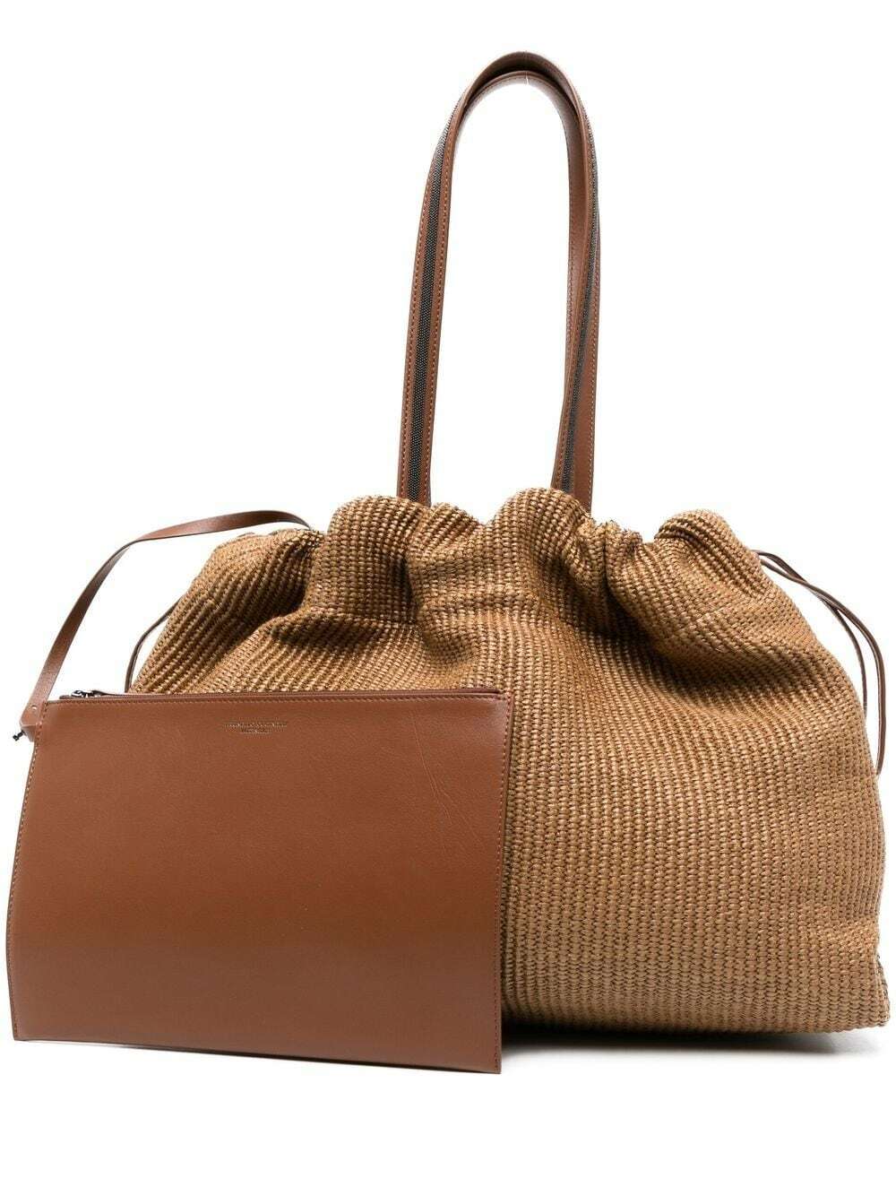 BRUNELLO CUCINELLI Cotton Shoulder Bag Brunello Cucinelli