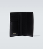 Saint Laurent Tiny Cassandre leather passport holder