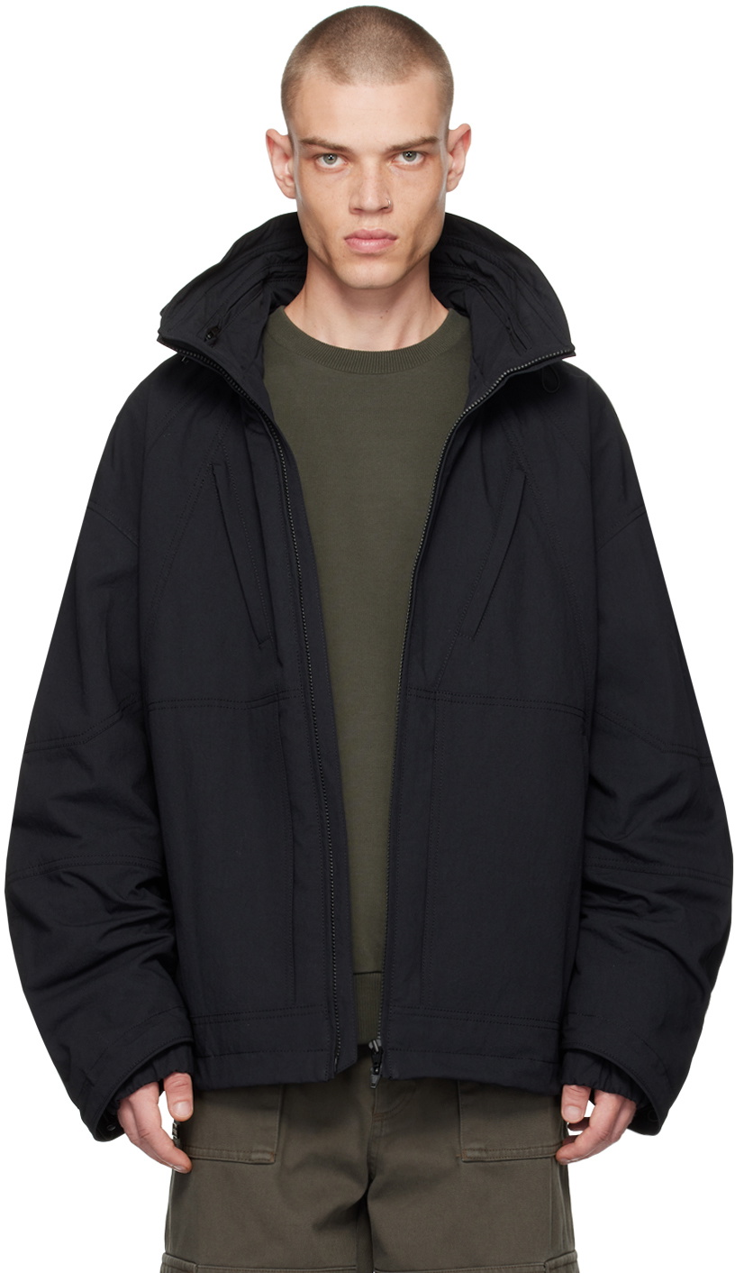 Juun.J Black Oversized Jacket