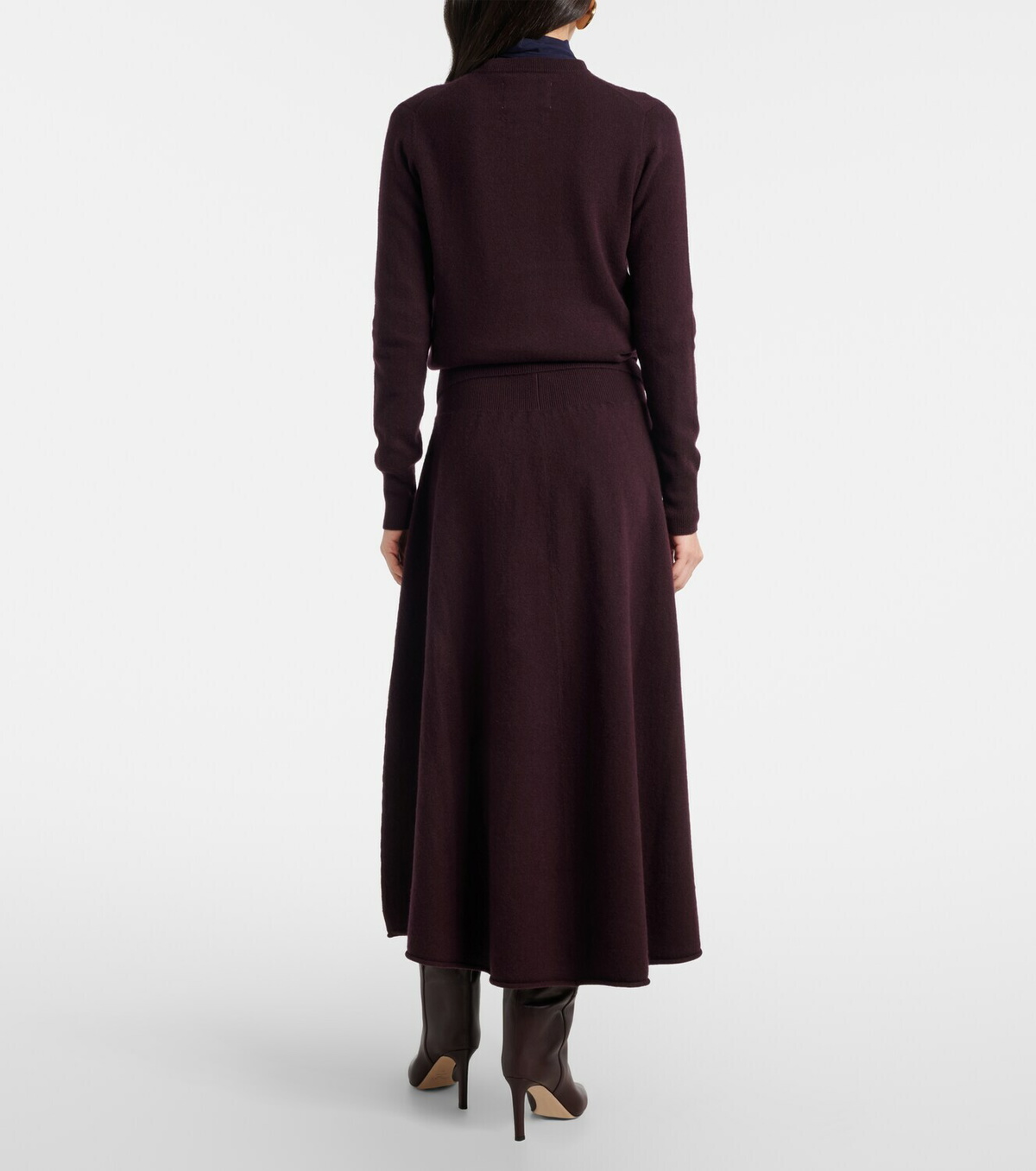 Extreme Cashmere N°388 Ease cashmere-blend maxi skirt