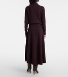 Extreme Cashmere N°388 Ease cashmere-blend maxi skirt