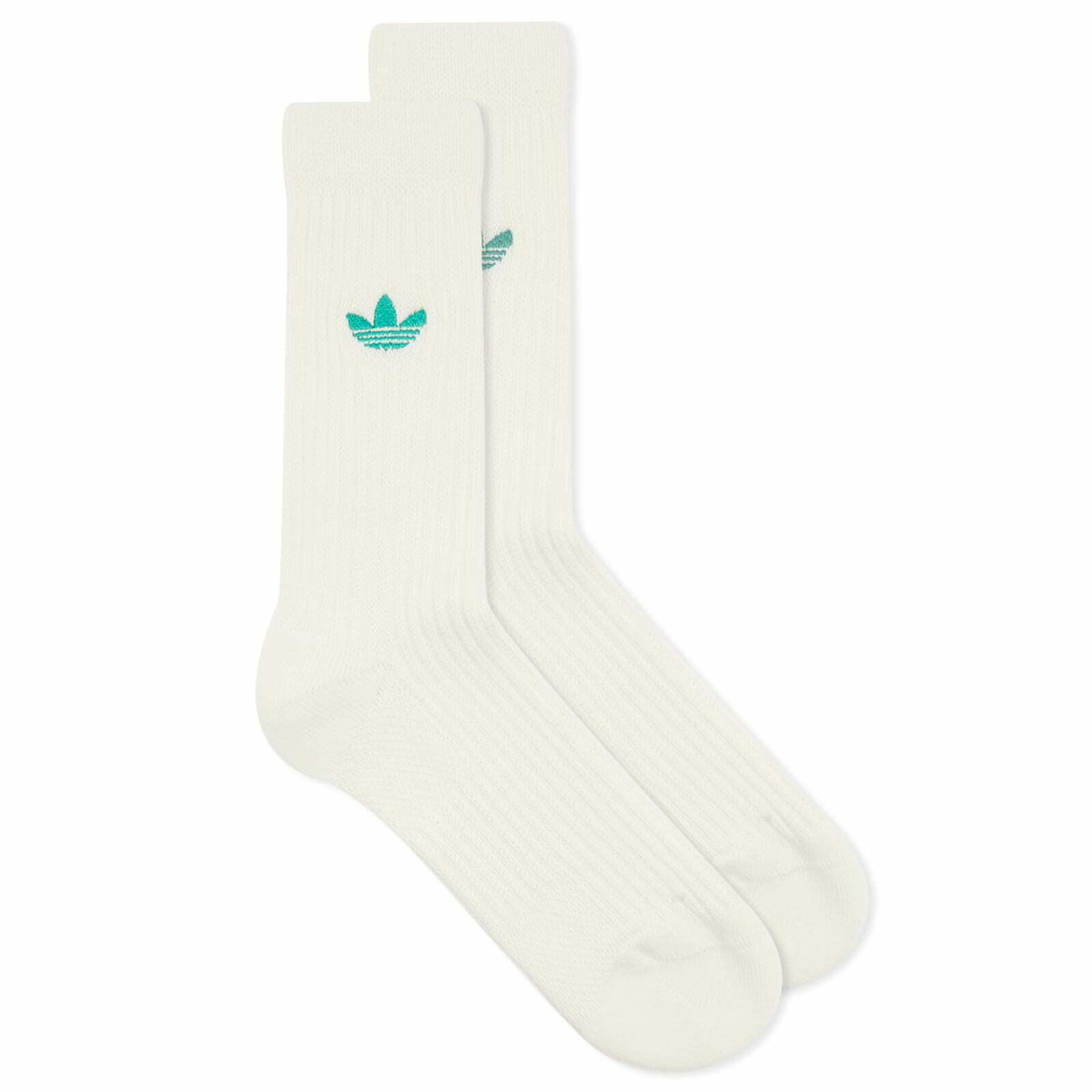 Adidas Women's Sporty & Rich Socks in Off White
