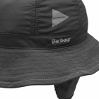 Barbour x and wander Bucket Hat in Black
