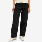 Dickies Women's Duck Canvas Cargo Pants in Black