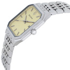 Bulova We Are All Here Yellow Dial Mens Watch 96B471