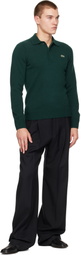 Lacoste Green Cashmere Polo