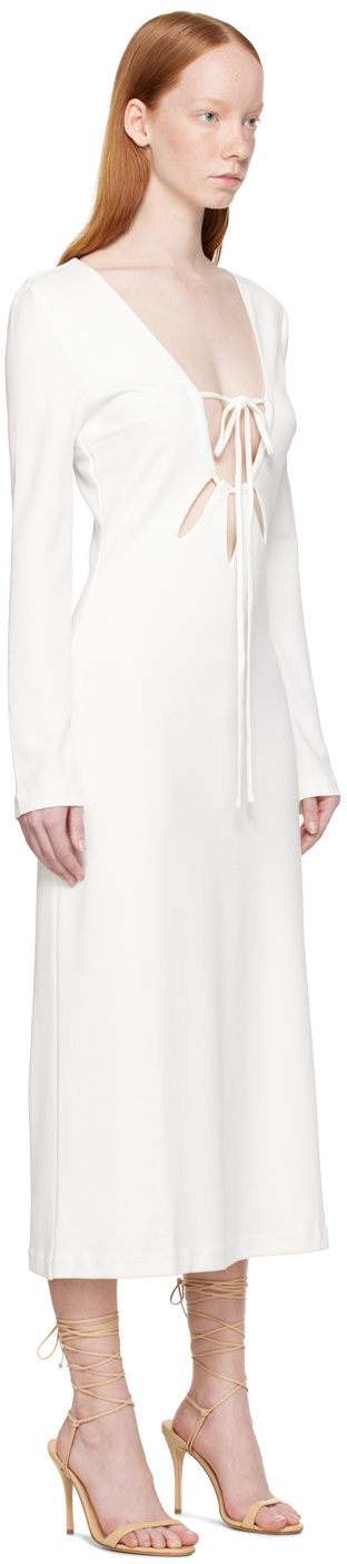 THIRD FORM White Rip Tide Midi Dress