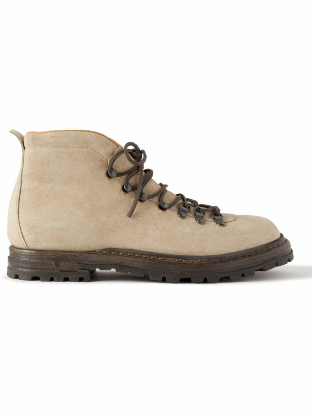 Photo: Officine Creative - Artik Suede Lace-Up Boots - Neutrals