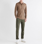 Orlebar Brown - Sebastian Merino Wool Polo Shirt - Brown