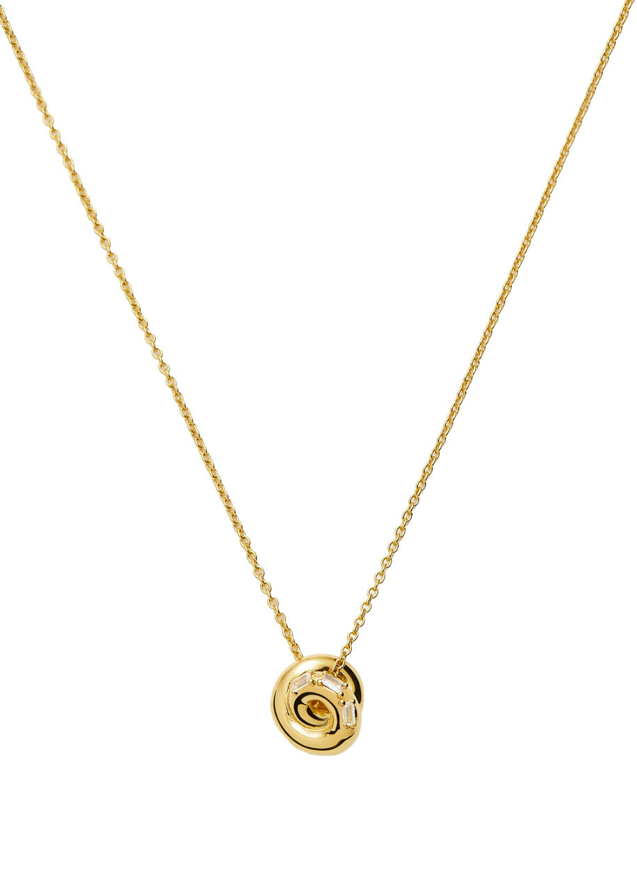 Missoma X Lucy Williams Knot Pendant 18ct Gold Vermeil Necklace - One Size