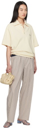 Serapis Yellow Sailor Short Sleeve Polo