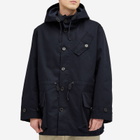 Universal Works Men's Boston Parka Jacket in Navy