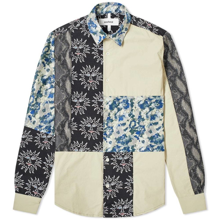 Photo: Soulland Malingo Patchwork Overshirt