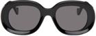 Loewe Black Oval Sunglasses