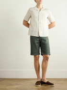 Incotex - Blue Division Straight-Leg Denim Shorts - Green