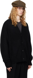 RAINMAKER KYOTO Black Oneside Raglan Sleeve Cardigan