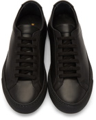 Common Projects Black Original Achilles Low Sneakers