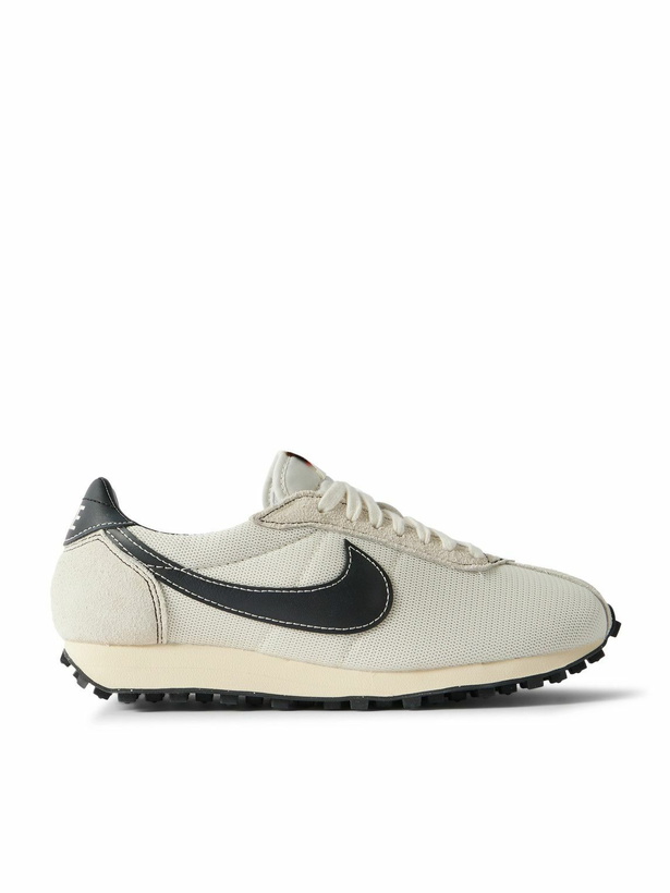 Photo: Nike - LD-1000 Leather and Suede-Trimmed Mesh Sneakers - Neutrals