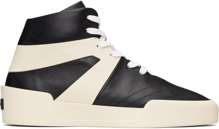 Photo: Fear of God Black & Off-White Basketball Sneakers