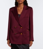 Blazé Milano Everynight double-breasted satin blazer