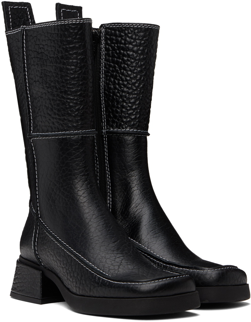 MIISTA ミスタ レザーブーツ 37 Miista（ミスタ）- REVOLVE