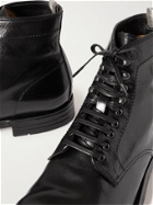 OFFICINE CREATIVE - Balance Polished-Leather Boots - Black