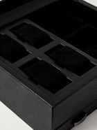 WOLF - Porter Cross-Grain Vegan Leather Watch and Jewellery Box